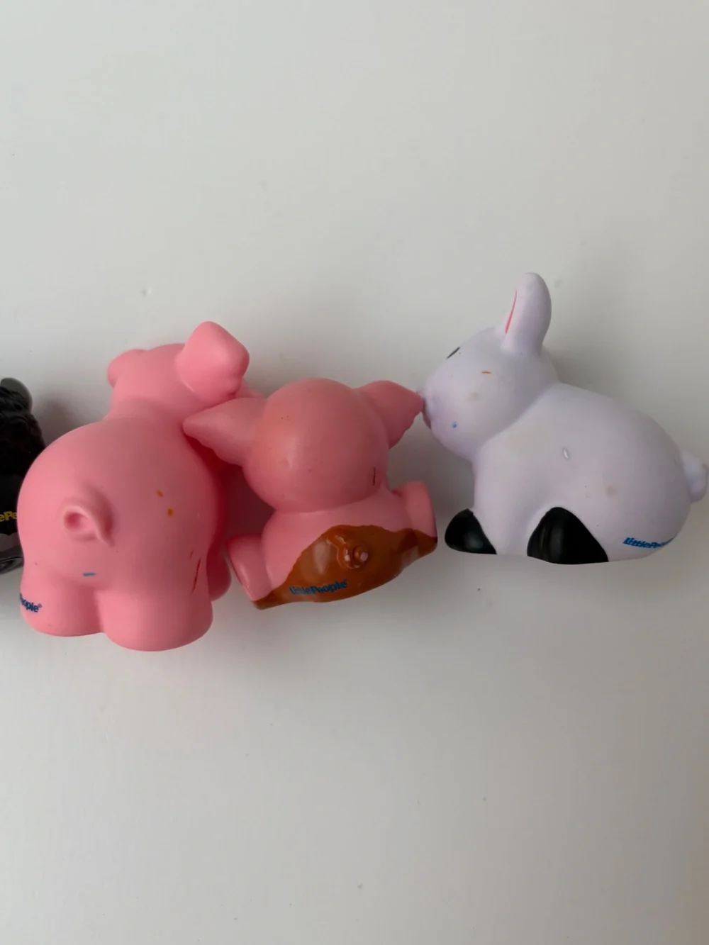 Fisher Price Little People Farm Animals and Farmers Alpaca Llama Lot of 13
